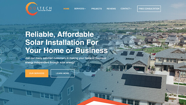 CS Web Design | Sol Tech Solar